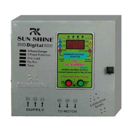 3 Phase Digital Dry Run Starter